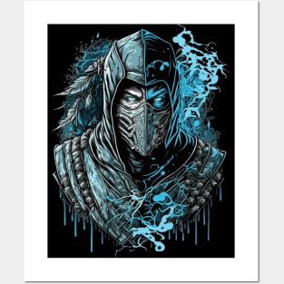 Sub Zero Mortal Kombat - Original Artwork Posters and Art